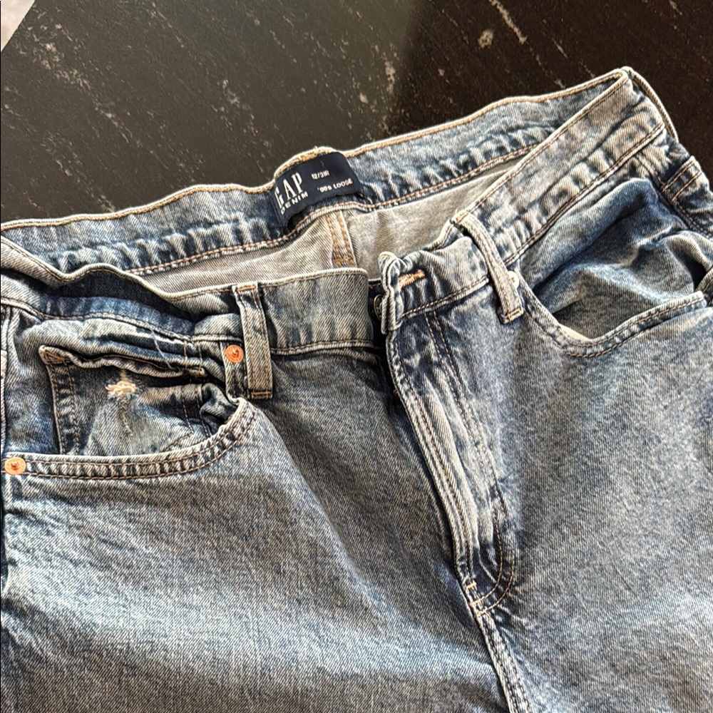 GAP Light Blue Denim 90s Loose Fit Jeans